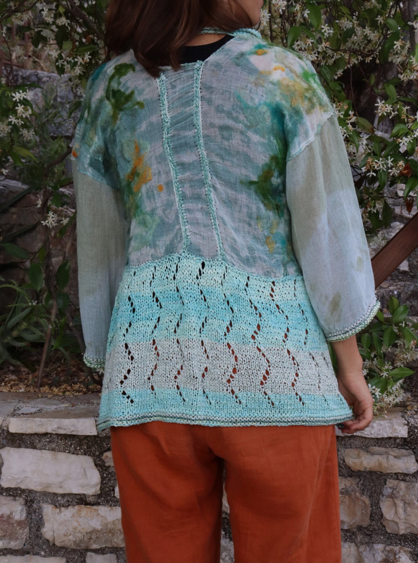 Summer Cardigan, Turquoise