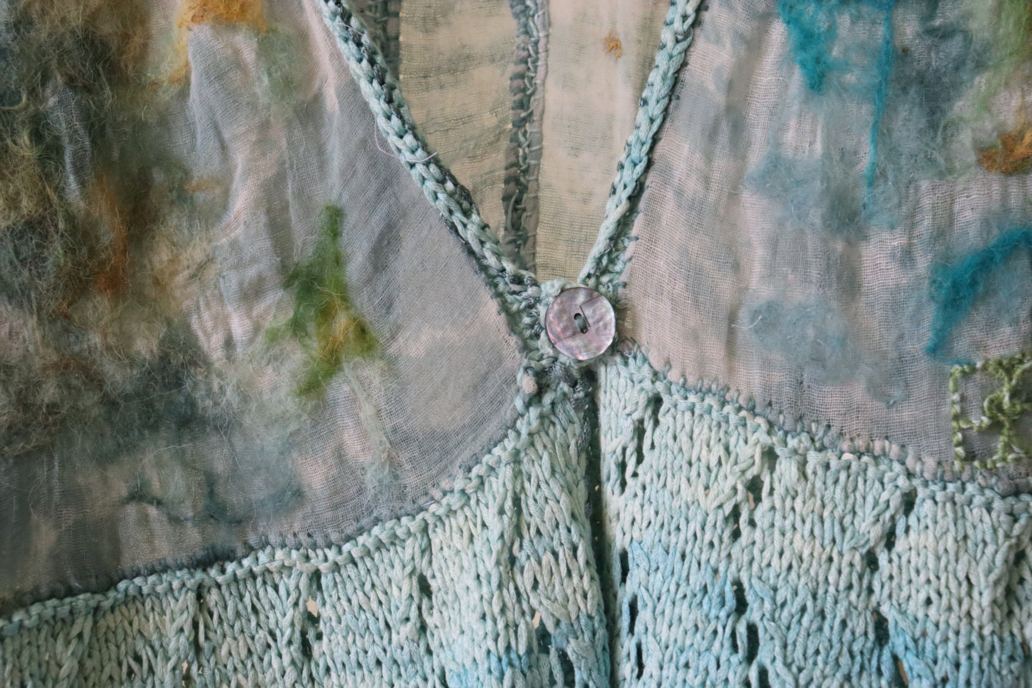 Summer Cardigan, Turquoise