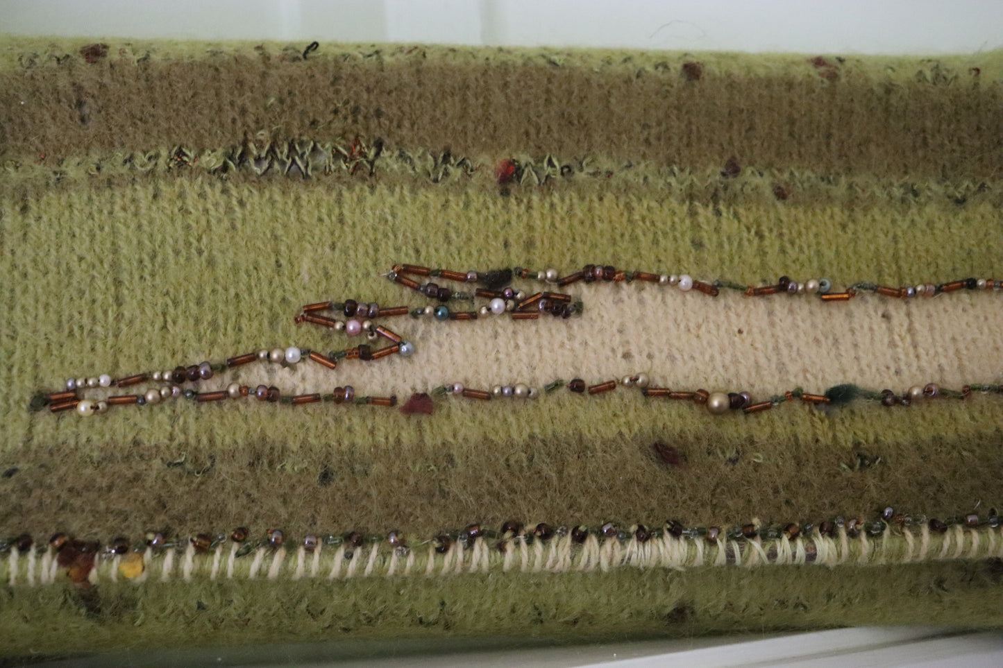 Knitted Clutch, Green