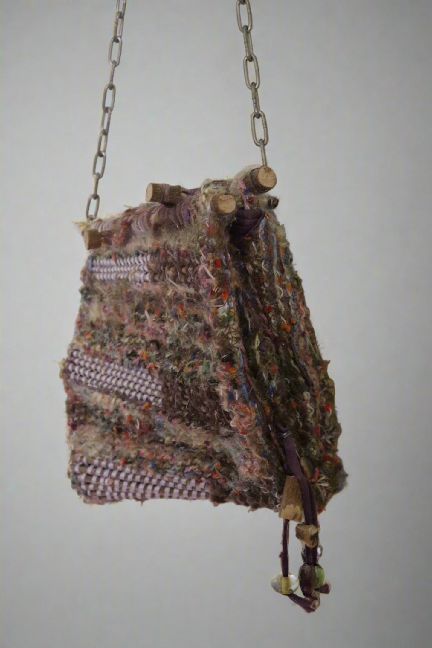 Shoulder Clutch, Olive Wood Frame