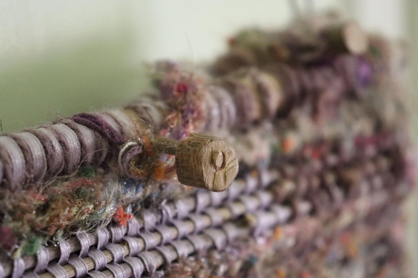 Shoulder Clutch, Olive Wood Frame